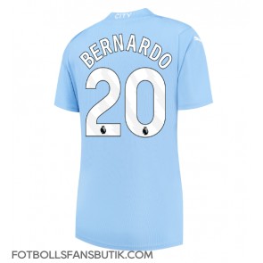 Manchester City Bernardo Silva #20 Replika Hemmatröja Damer 2023-24 Kortärmad